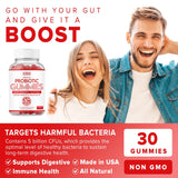 Probiotic Gummies 2 Months Supply