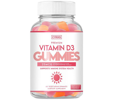 1 Bottle of Vitamin D3 Gummies